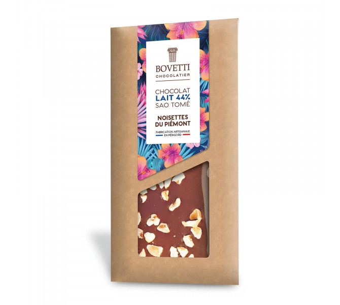 Bovetti - Chocolat lait noisettes de Piémont
