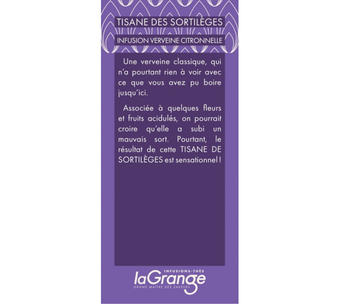 ETIQUETTE COFFRET - TISANE DES SORTILÈGES