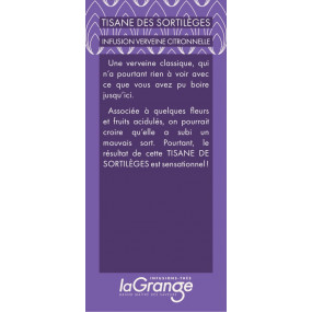 ETIQUETTE COFFRET - TISANE DES SORTILÈGES