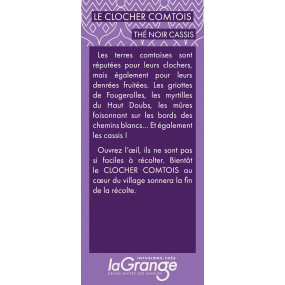 ÉTIQUETTE COFFRET - LE CLOCHER COMTOIS